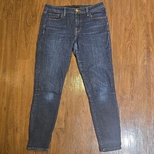 J Brand Dark Blue Skinny Jeans